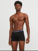 JACK JONES Solıd Erkek Pamuklu 5 li Boxer 12254366 - 3