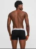 JACK JONES Solıd Erkek Pamuklu 5 li Boxer 12254366 - 4