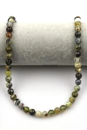 Kartal Gözü Doğal Taş Dizi 8 mm Küre Kesim thumbnail 2