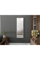 DekorLife Beyaz Dekoratif Boy Aynası 150x50cm - 1