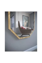 Nysamo Safir Meşe 6 gen Dekoratif Boy Aynası 40x120 cm thumbnail 3