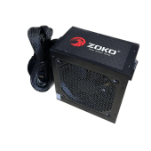 Zoko ZK600 600W 80+ 12 CM Fanlı Güç Kaynağı - 1