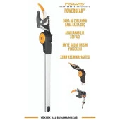 Fiskars 115012 UPX86 Teleskopik Yüksek Dal Budama Makası thumbnail 3