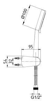 ECA Luna Banyo Bataryası + ECA Fırat Mafsallı Duş Seti Banyo Üst Takımı - 3