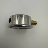 Manometre Gliserinli Alttan Çıkışlı Q63 - 0 - 250 Bar 1/4 - 2