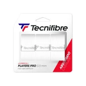 Tecnifibre Players Pro Overgrip 3'lü 0.5mm Beyaz Tenis Gribi 52ATPPLAWH - 1