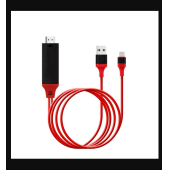 QASUL 4K Tip-C USB C - HDMI 1080 P TV 2 METRE  HDTV Kablosu - 1
