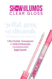 Show By Pastel Show Your Lumos Dudak Parlatıcısı + Show Your Peace Transparan Kaş ve Kirpik Maskarası - 3