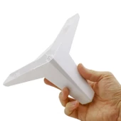 20'li Set Sedir Lüks Mobilya Kanepe Koltuk TV Ünitesi Yükseltici Destek Ayağı Ayakları 14 cm Beyaz thumbnail 6