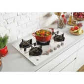 Hoover HVG74WK3W 5 Gözlü Ankastre Beyaz Ocak - 3