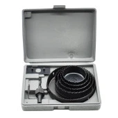 Panç Seti Ahşap Duvar Buat Alçıpan Kartonpiyer Delme  Adaptör Takımı 8 Parça Delik Açma Testeresi thumbnail 5