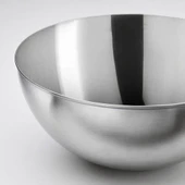 IKEA Blanda Blank Servis Kasesi 28 Cm Paslanmaz Çelik Kase - 2