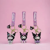 Kuromi Silikon 3D Anahtarlık - 1