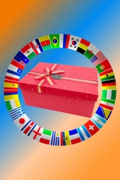 Yunanistan Hediye Kutusu 10 Parça Kupa Magnet Anahtarlık Kutu thumbnail 8