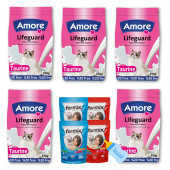 Yavru Kedi Süt Tozu 5x240gr LifeGuard, Biberon, 4-Formix-Punch Islak Kedi Ödülü - 1