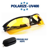 TransForMacion Polarize UV400 Sarı Camlı Güneş Gözlüğü - 1