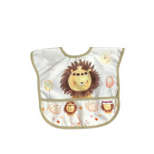 ANP MODA TASARIM Sıvı Geçirmez 2 li Set Mama-Salya-Aktivite Önlüğü 0-36 Ay - 3