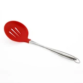 ÜN-EV 055 METAL SAPLI KIRMIZI SİLİKON KEVGİR - 1