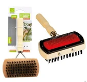 Nunbell Kedi Köpek Çift Taraflı Tarak+ Fırça thumbnail 1