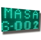 AKINSOFT Garson Çağrı Sistemi Led Bildirim Paneli (Yeşil) - 1