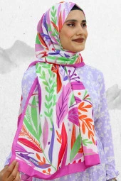 Harem Soft Yaprak Desen Şal EŞ5199-10 - 2
