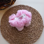 MARS BABY Kız Bebek Özel Gün Pembe Fırfırlı Tütü Kokoş Çorap - 1