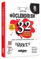 Ankara 8. Sınıf Güçlendiren 32 Haftalık Türkçe Kazanım Denemeleri Ankara Yayıncılık thumbnail 1