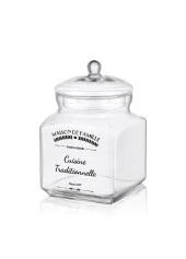 The Mia Kapaklı Cam Saklama Kabı 18 Cm CAM0361 thumbnail 1