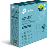 TP-LINK Archer T3U Nano, AC1300 Mbps Nano Kablosuz Dual-Band MU-MIMO USB Adaptör thumbnail 2