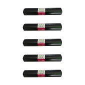 Ecoplast 240 Litre Siyah Hantal Konteyner Çöp Torbası - 120 x 150 Cm. - 700 Gr. - 10 Adetlik 5 Rulo thumbnail 1