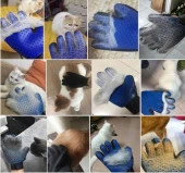 Evcil Hayvan Tüy Toplama Eldiveni Mavi thumbnail 1