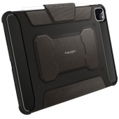 Apple iPad Pro 11'' (2022 / 2021 / 2020 / 2018) Kılıf, Spigen Rugged Armor Pro Gunmetal - 4