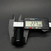 15 cc Kahverengi Silindir Pet Şişe - Siyah Spreyli - 15 ml Amber Plastik Şişe  x 10 Adet thumbnail 3