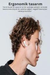 Fuchsia  A33 Çağrı Gürültü Engelleyici Özellikli  Bluetooth 5.3  TWS Kulaklık thumbnail 6