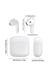 Fuchsia  A33 Çağrı Gürültü Engelleyici Özellikli  Bluetooth 5.3  TWS Kulaklık thumbnail 8