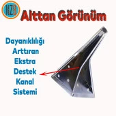 Mobilya Oturma Yükseltici Kanepe Sehpa TV Ünite Koltuk Ayağı Baza Ayakları Füme 16 cm thumbnail 4