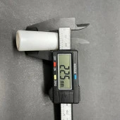 15 cc Beyaz Silindir Pet Şişe - Siyah Spreyli - 15 ml Mat Beyaz Plastik Şişe  x 10 Adet thumbnail 3