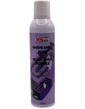 MY BAKE MOR KADİFE GIDA BOYASI SPREY 250 ML - 1