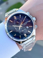 Lee Cooper Çelik Kordon İç Fonksiyonları Aktif 5 Atm Suya Dayanıklı Erkek Kol Saati ELC07835.390 thumbnail 1