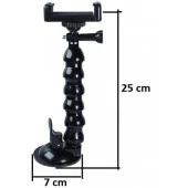 Akrobat Vantuzlu Teleskobik Telefon Tutucu thumbnail 4