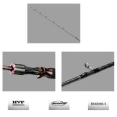 Daiwa New Kohga Tenya Game 206cm 60-300gr 2 Parça Olta Kamışı ( 69XHB-S ) - 2