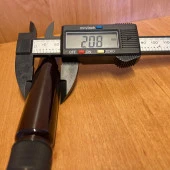 25 cc Amber Plastik Şişe - Siyah Spreyli - 25 ml Cep Boy Plastik (Kalem Parfüm) Şişe x 6 Adet - 3