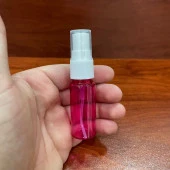 15 cc Pembe Fısfıs Pet Şişe - Beyaz Spreyli - 15 ml Pembe Plastik Şişe  x 10 Adet thumbnail 4