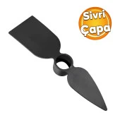 Metal Çapa Bahçe Çapası Çift Taraflı Hobi Çapa 26 cm Demir Döküm thumbnail 1