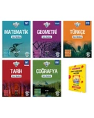 TYT IceBerg Matematik Geometri Türkçe Tarih ve Coğrafya Soru Bankası 5li Set - 1