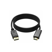 Displayport To Hdmi Kablo Display Port Çevirici Dönüştürücü 1.8 M - 1