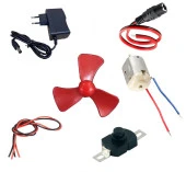 Adaptörlü Motor Pervane Anahtar Soketli Elektrik Deney Seti - Öğrenci Elektrik Devresi thumbnail 2