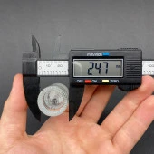 10 cc Fırçalı Cam  Şişe - Şeffaf - 10 ml Kilitli Kapaklı Fırçalı Cam Şişe  x 3 Adet thumbnail 2