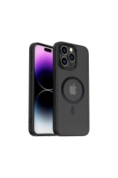 iPhone 14 Pro Uyumlu PC06 Tower Magsafe Telefon Kılıfı thumbnail 1