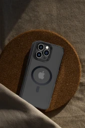 iPhone 14 Pro Uyumlu PC06 Tower Magsafe Telefon Kılıfı thumbnail 4